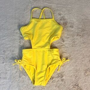 Cat & Jack Yellow Kids Swim Suit